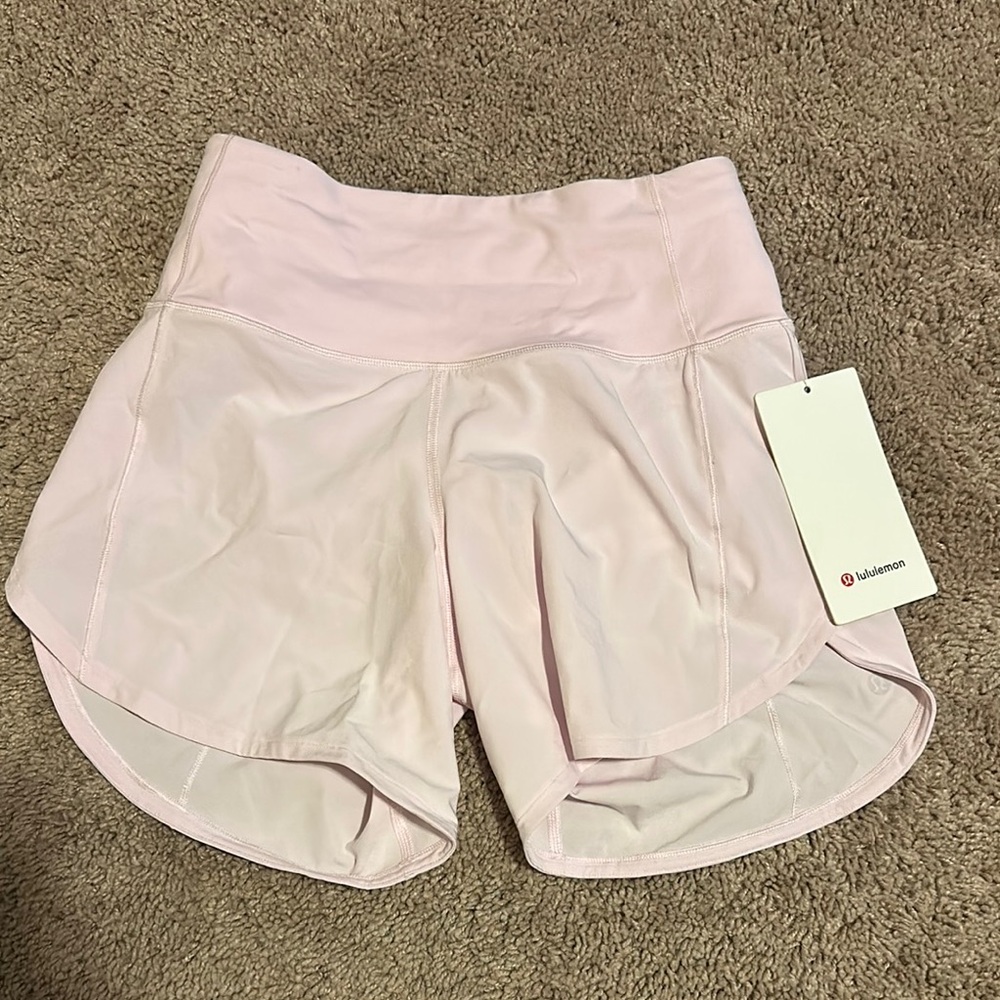 NWT Lululemon Speed Up HR Shorts 6” Lined Running Shorts